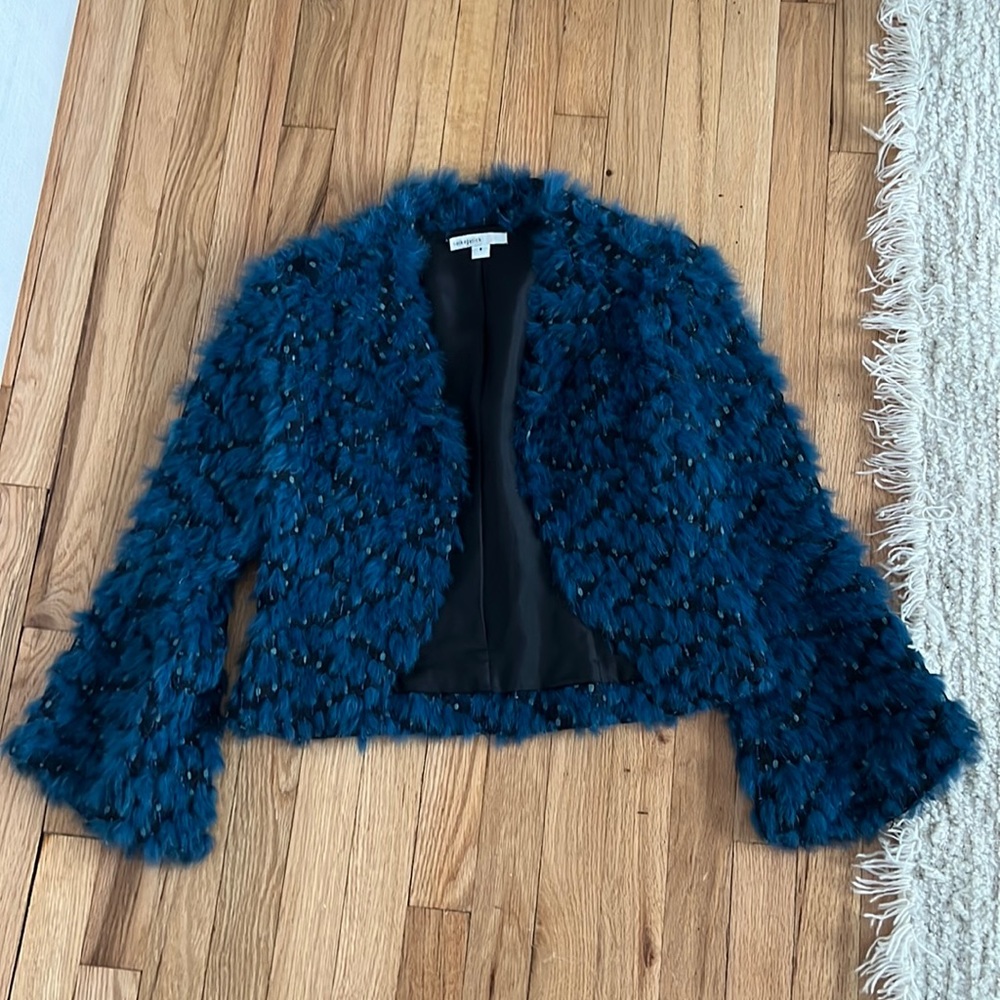VINTAGE Heike Jarrick cropped jacket